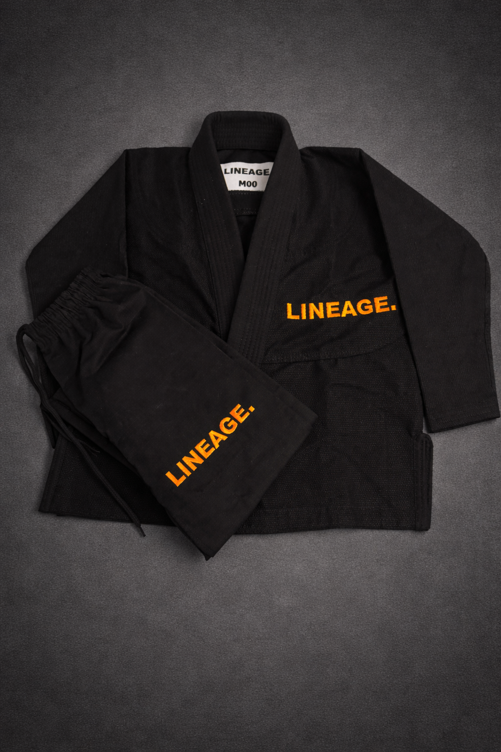 Lineage. Kids Gi - Black/Orange