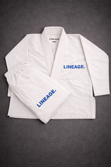 Lineage. Kids Gi - White/Royal